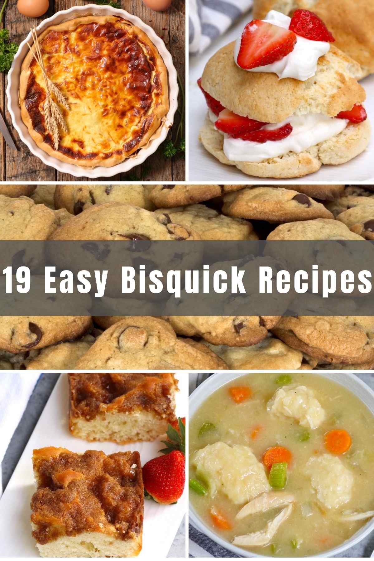 The best thing about Bisquick is that it makes baking easier without sacrificing any of the flavor! In this article, we’ve included 19 Quick and Easy Bisquick Recipes that will make your life easier and satisfy your cravings. Whether it’s sweet or savoury, Bisquick can do it all!