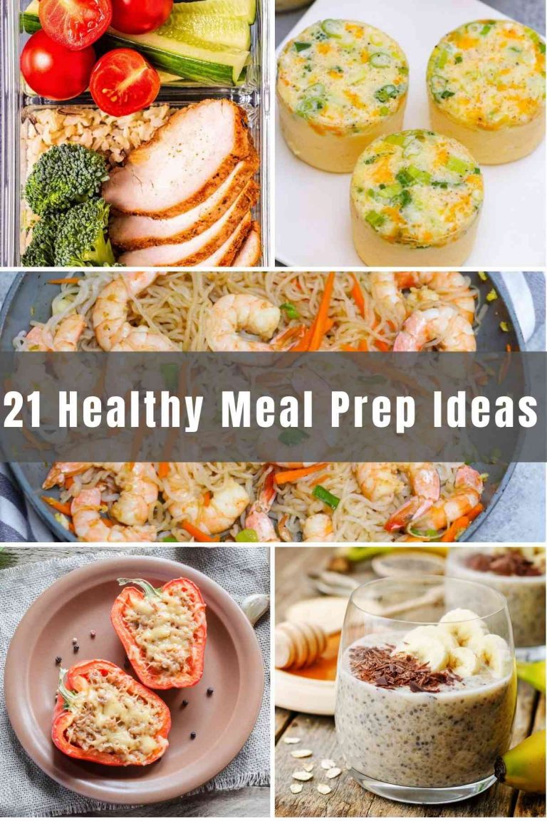 21 Healthy Meal Prep Ideas for Weight Loss Quick and Easy 7 Day Diet  