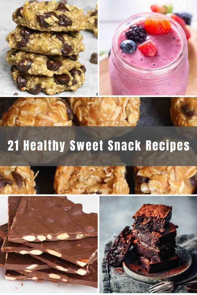 21 Healthy Sweet Snack Recipes - IzzyCooking