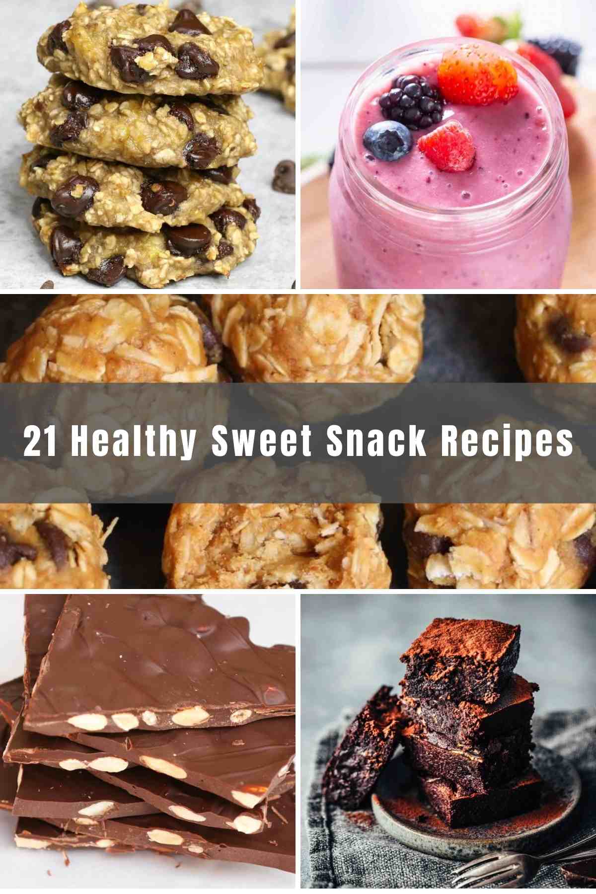 We’ve rounded up 21 Healthy Sweet Snack Recipes for you to maintain a healthy lifestyle. Instead of forcing yourself to avoid your sugary cravings, embrace your sweet tooth with these tasty, guilt-free snack options.