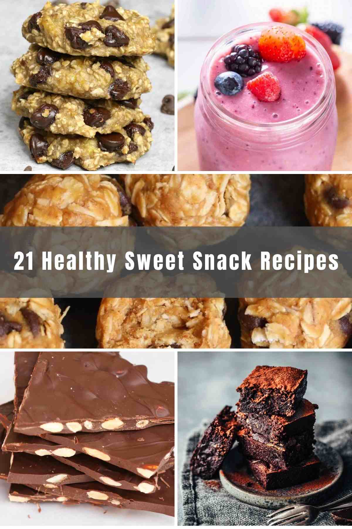 Healthy sweet snack recipes