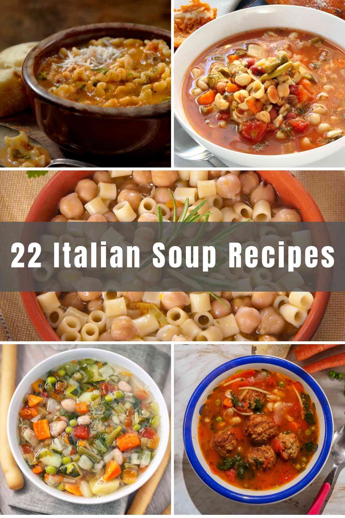 Italy has produced many incredible soup recipes using signature ingredients like pasta, sausage and fresh vegetables. We’ve gathered 22 of the Best Italian Soup Recipes for you to try! After reading this article, you won’t know which one to try first!