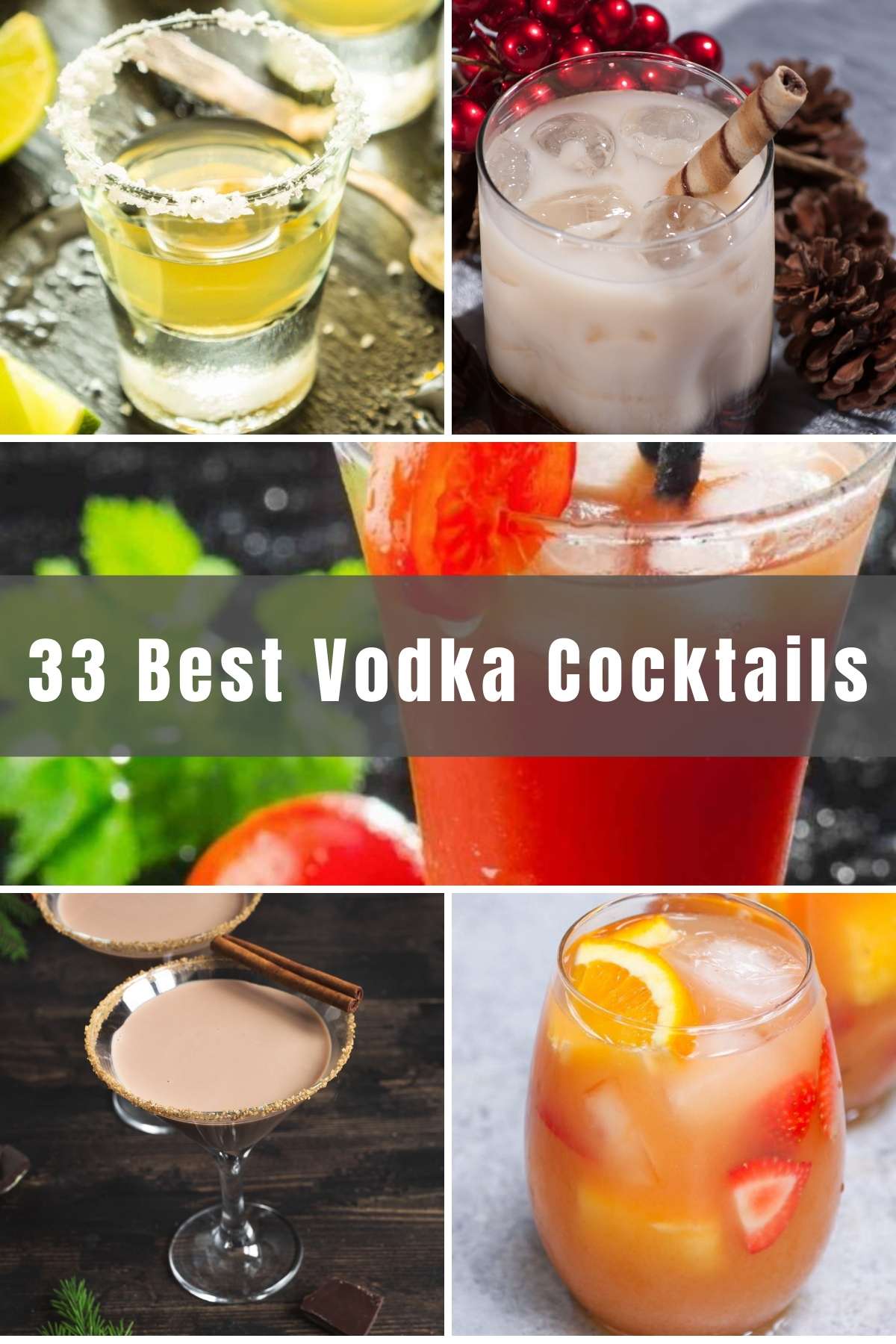 Vodka is an ingredient in renowned drinks like the Cosmopolitan, Long Island Iced Tea and Sex on the Beach. With this comprehensive roundup of the very best Vodka Cocktails, you’ll be a vodka connoisseur in no time!
