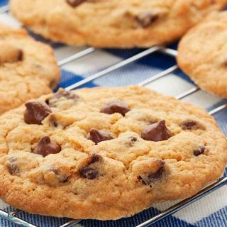 These fluffy and delicious chocolate chip cookies are made without brown sugar! There are no special ingredients or chilling required. So simple and easy to make. For us, there’s no competition. There’s something magical about these chocolate chip cookies, whether you like them crispy or chewy, with nuts or without.