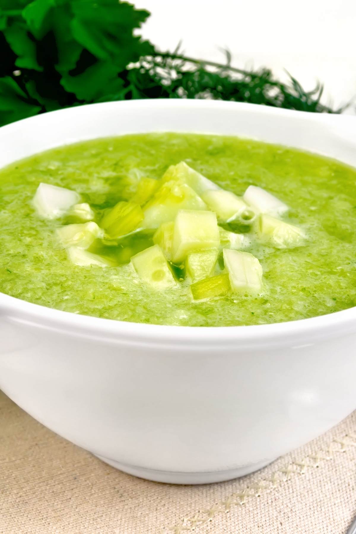 Cold Cucumber Soup