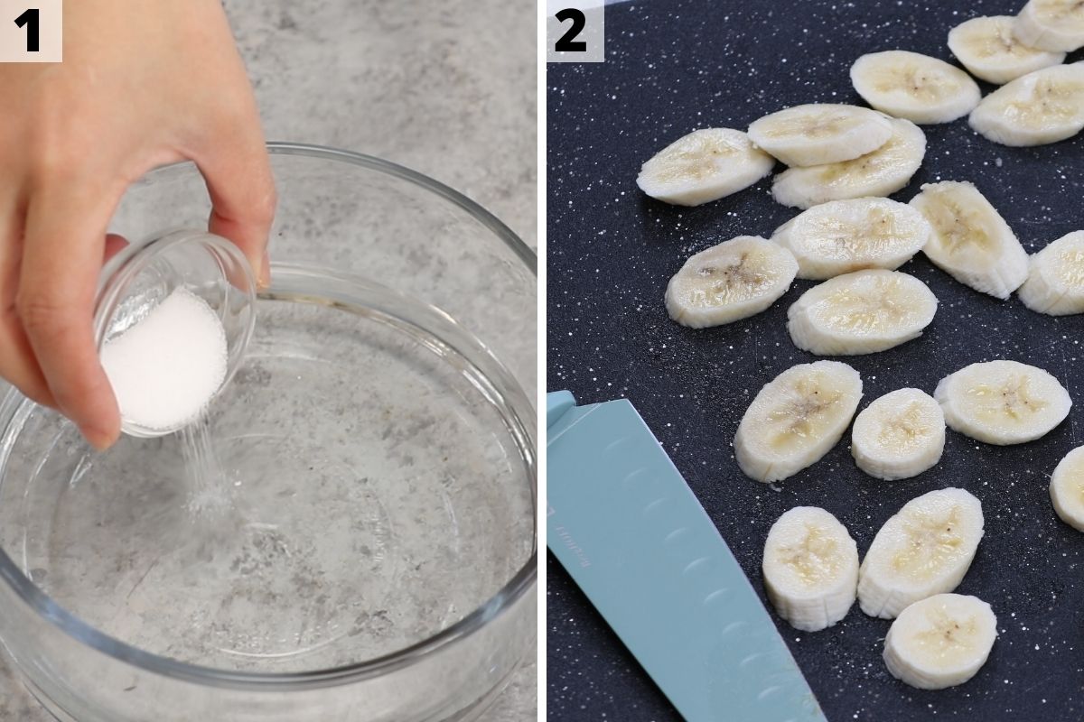 Dehydrating Bananas (Easy Homemade Banana Chips with Air Fryer