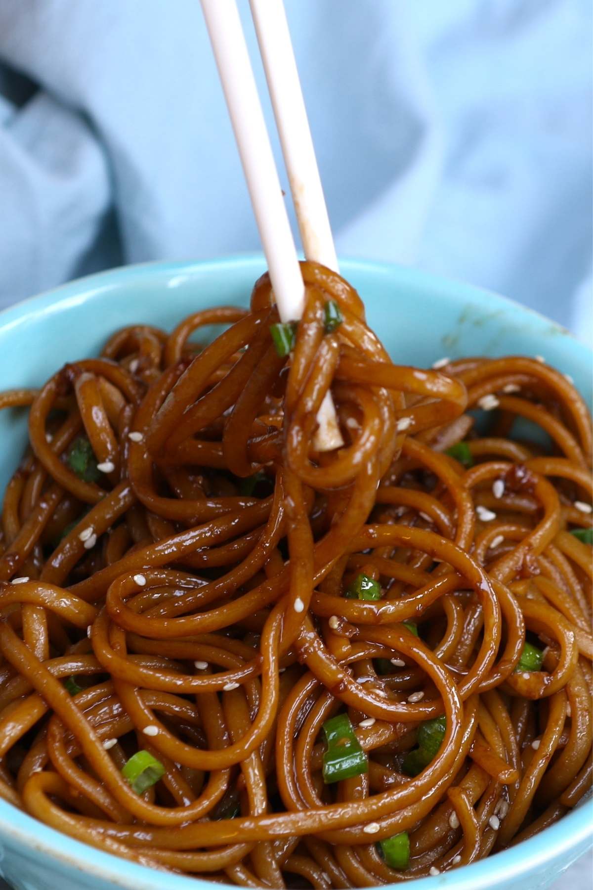 A trip to a hibachi is always a good time. No matter your entree, you can never go wrong with a generous serving of delicious hibachi noodles. This Japanese-inspired dish is made with yakisoba noodles, Teriyaki sauce, brown sugar and sesame oil. Enjoy with shrimp, chicken, steak or plant-based options.