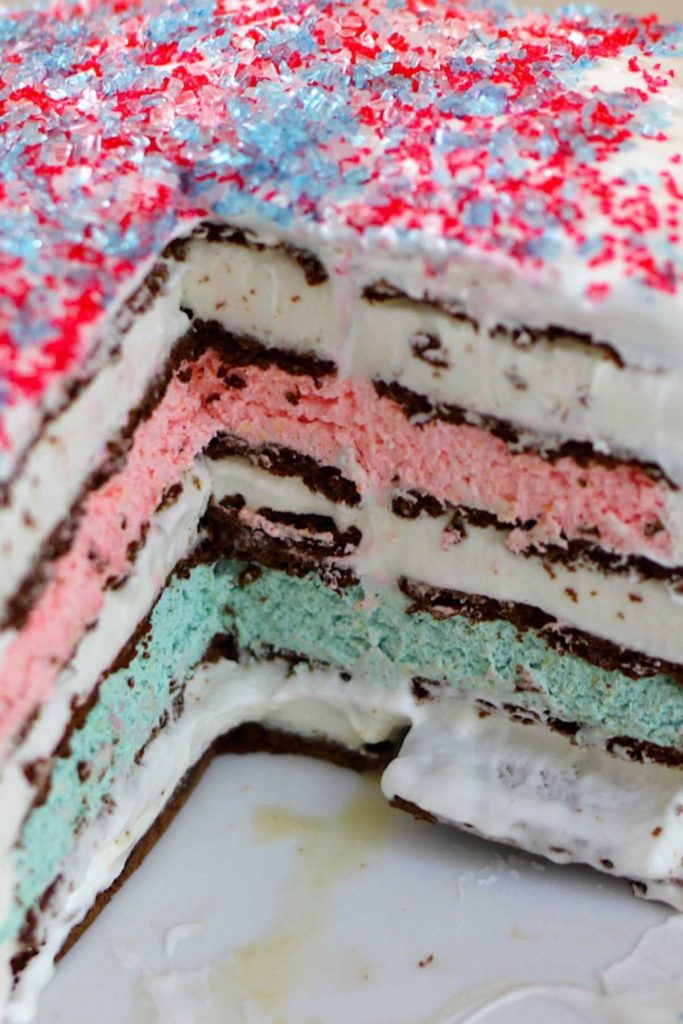 Ice Cream Sandwich Cake