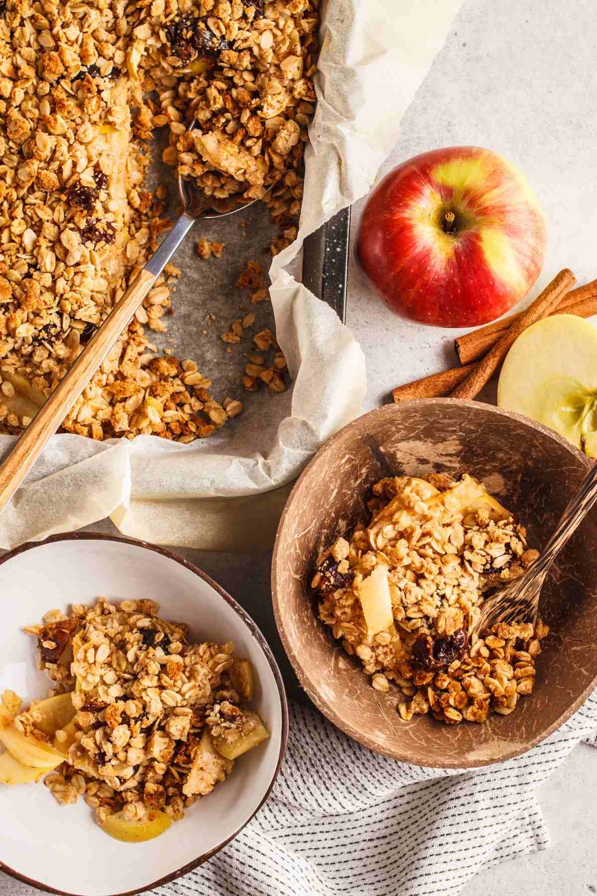 Irish Apple Crumble