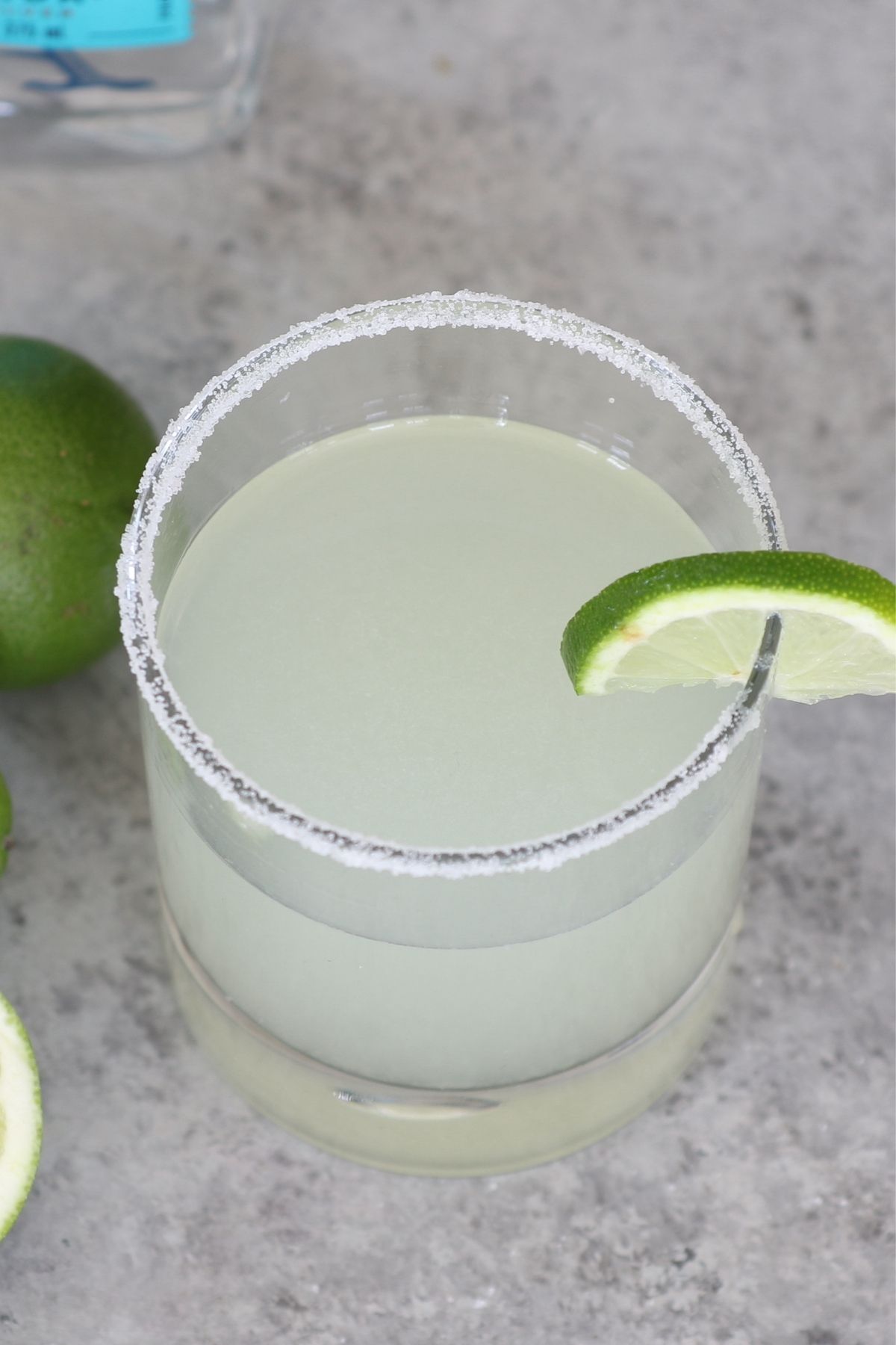 This Margarita on the Rocks combines sweet, sour and salty into one delicious cocktail you’ll want to enjoy again and again! They’re undeniably refreshing and set the mood for summertime parties, Cinco de Mayo and backyard cookouts. Best of all, there’s no need to head to a bar or a Mexican restaurant to get a taste!