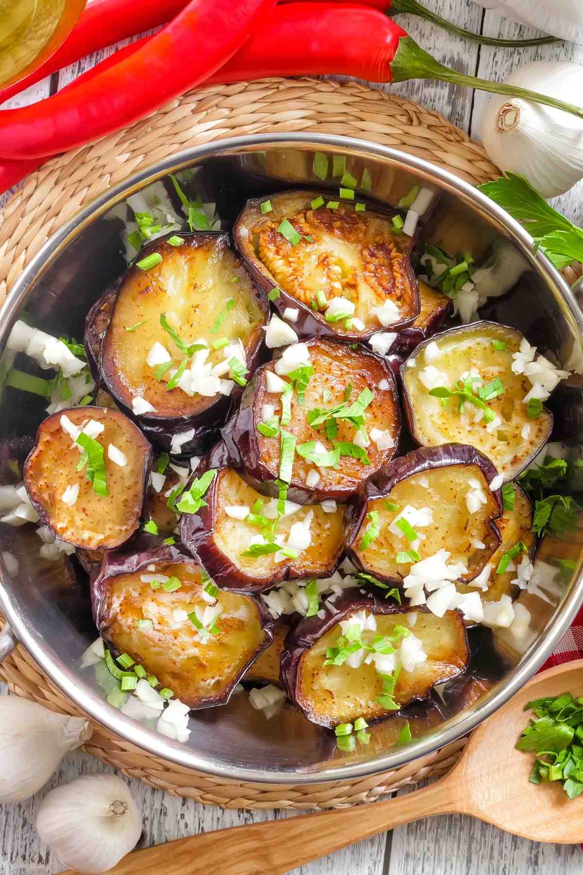 Sauted Eggplant