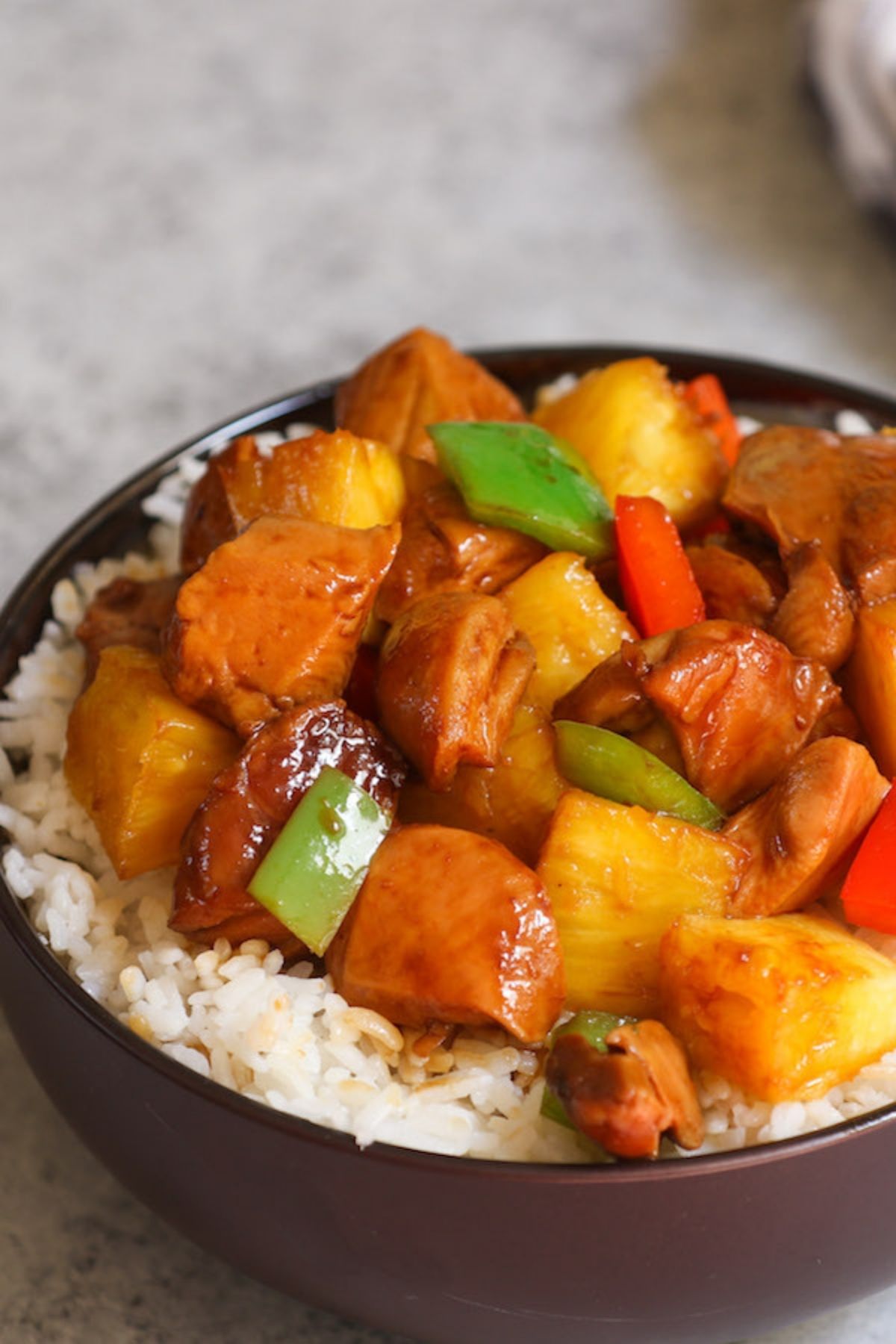 If you’re craving sweet and sour chicken but don’t want to eat out, this Sweet Hawaiian Crockpot Chicken is the perfect recipe for you. It’s easily made in the crockpot, freeing up the amount of time you need to spend in the kitchen. It’s also easy to prepare, thanks to the boneless, skinless chicken thighs. We think your family will love the tropical pineapple flavor!