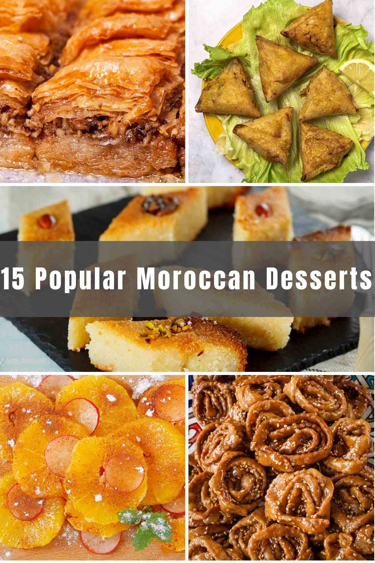 In addition to its gorgeous vistas, beautiful fabrics, and fascinating architecture, Morocco is known for its food. Your taste buds are guaranteed to come alive with the wonderful array of flavors and textures. Today we’re sharing 15 popular Moroccan Desserts for you to try in your own kitchen.