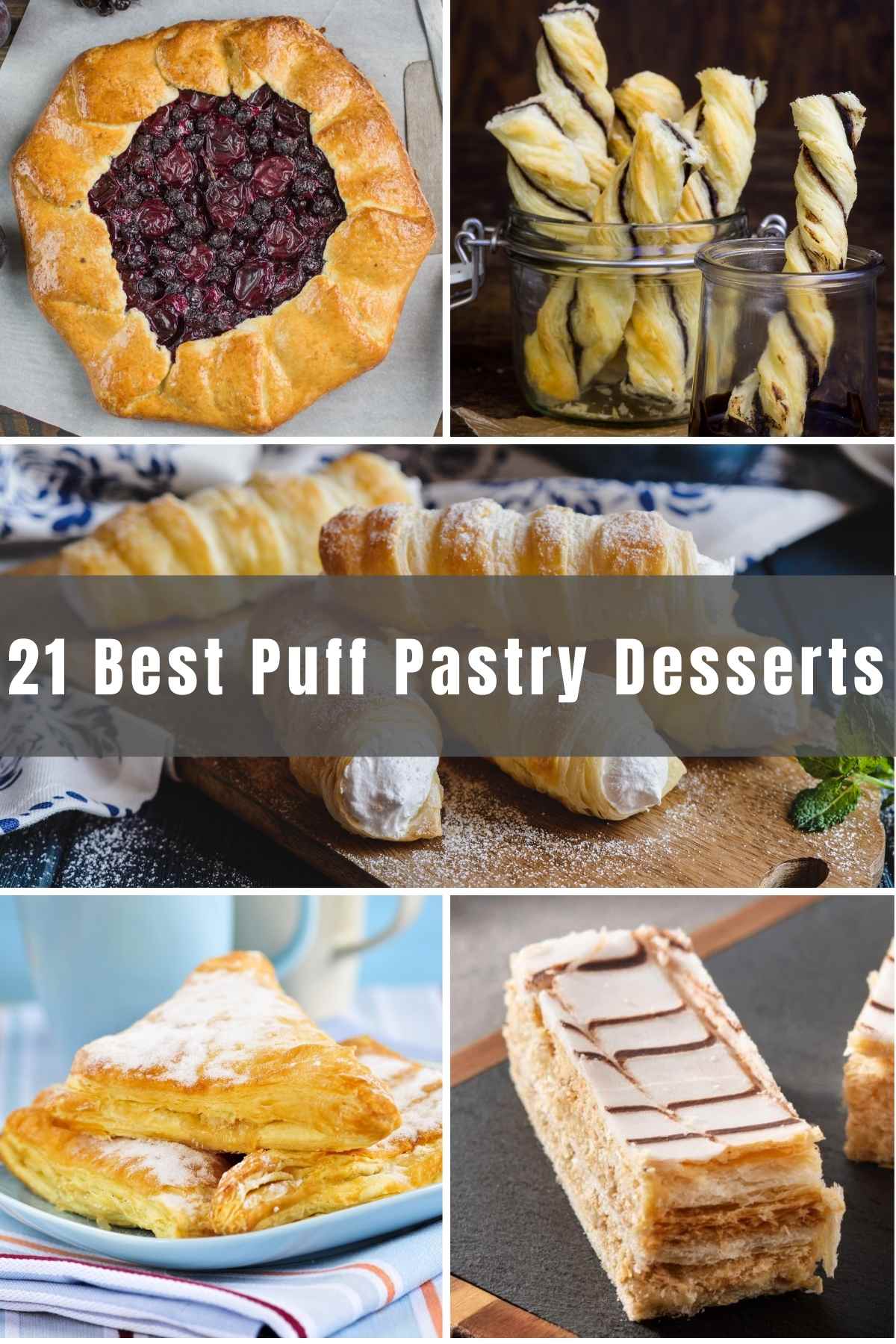 Puff Pastry Desserts are flaky, delicious and so versatile. It’s easy to get started on making your own French desserts with store-bought puff pastry.