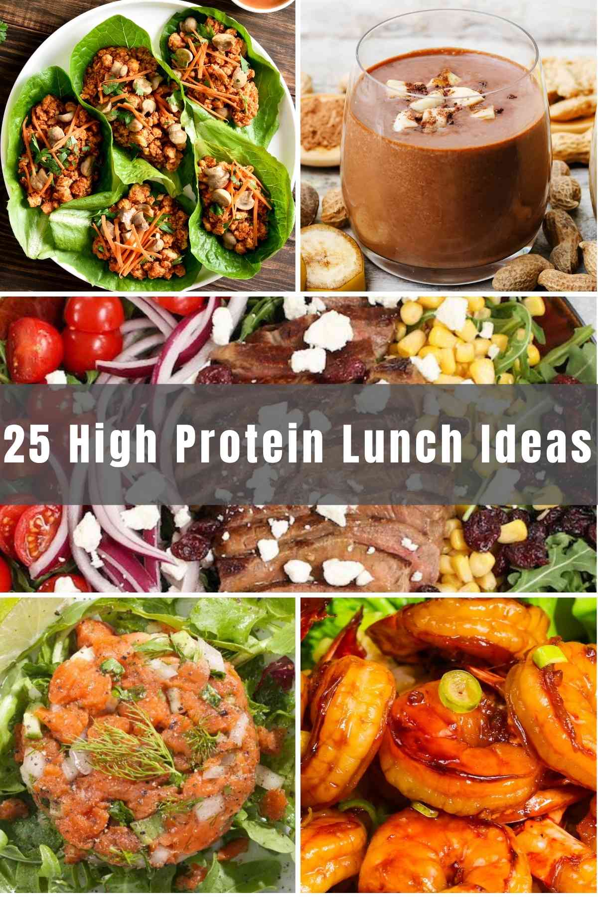 If you’re aiming to lose weight or simply maintain your overall health, these 25 satisfying High Protein Lunch Ideas will help you to achieve your goals.