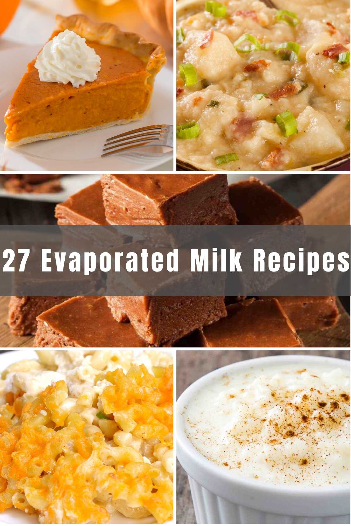 It’s time to bake!! Whether you’re a beginner or a professional baker, you’ll quickly learn that keeping a can or two of evaporated milk in your pantry, is a must! Below you will find 27 Evaporated Milk Recipes to keep you busy and wanting more!