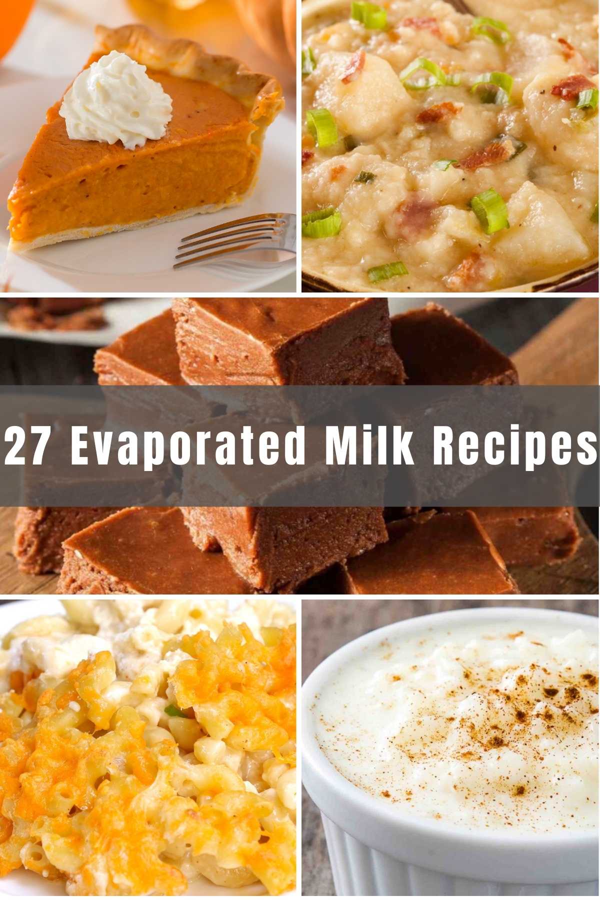 evaporated milk dessert recipes