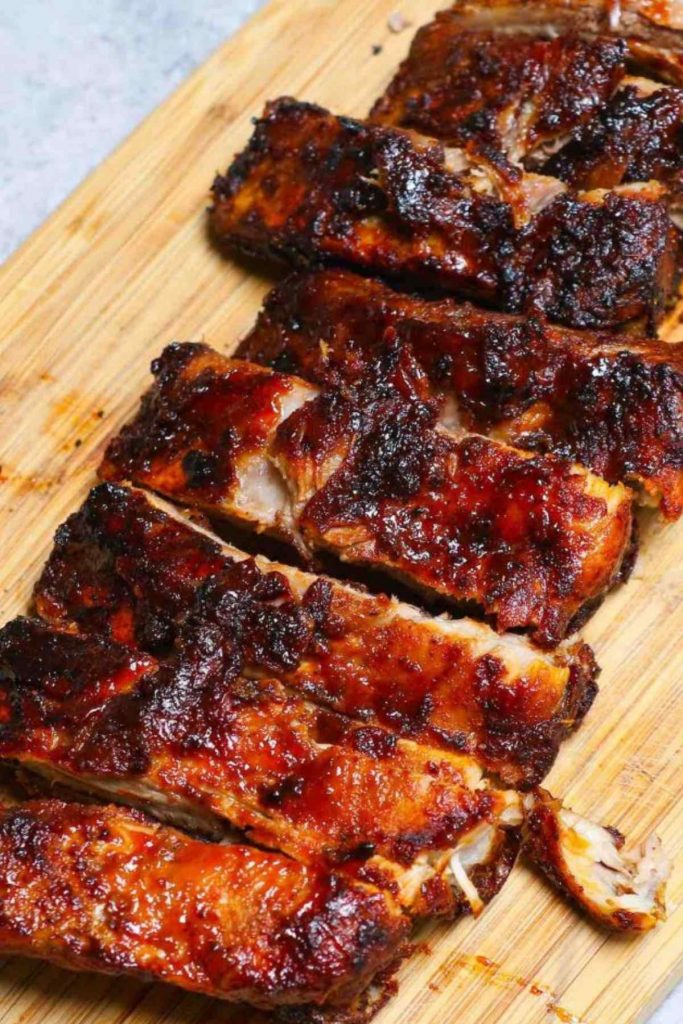 Air Fryer BBQ Ribs