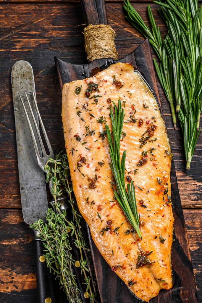 Baked Rainbow Trout