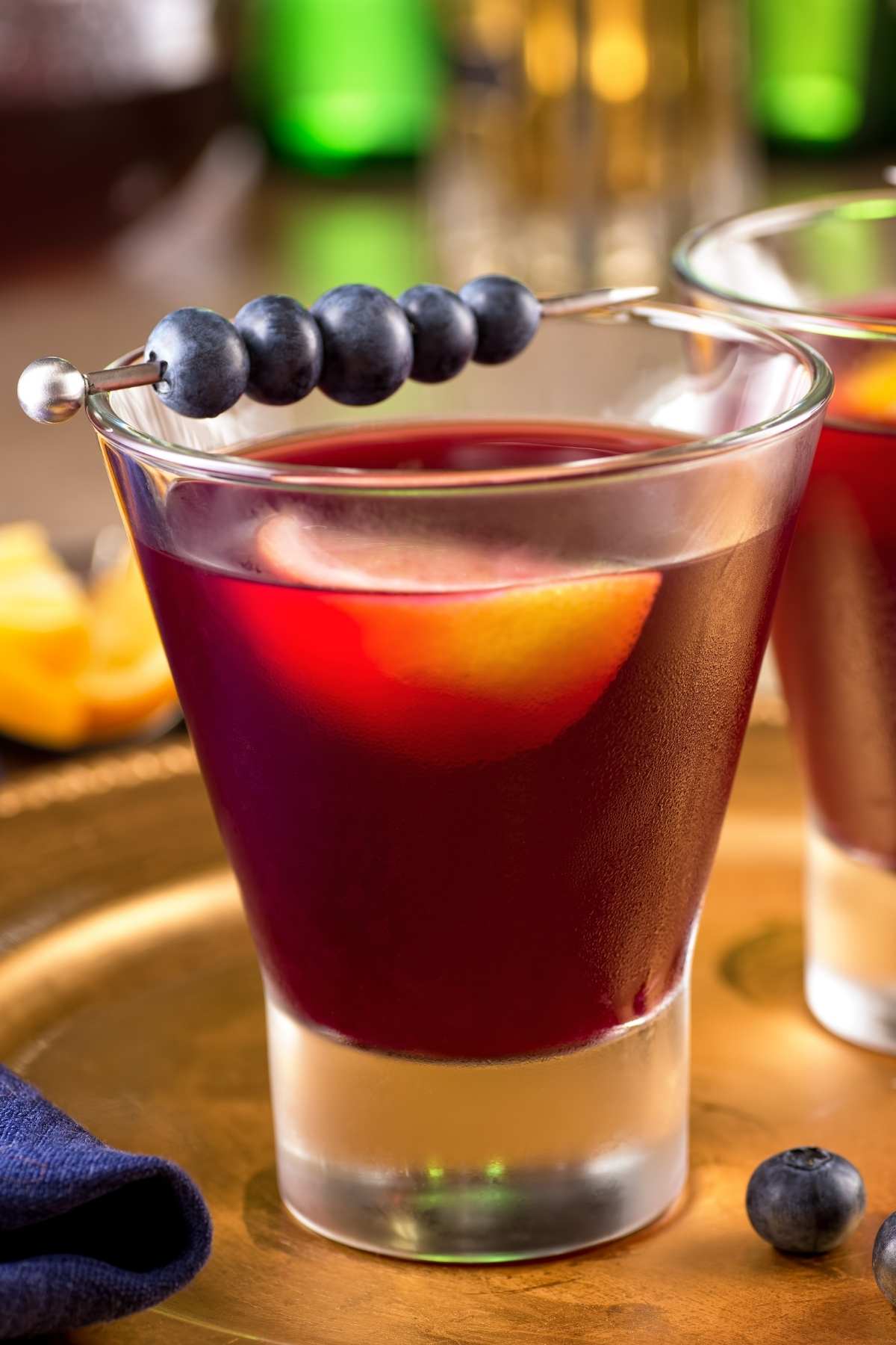 Blueberry Tea Cocktail