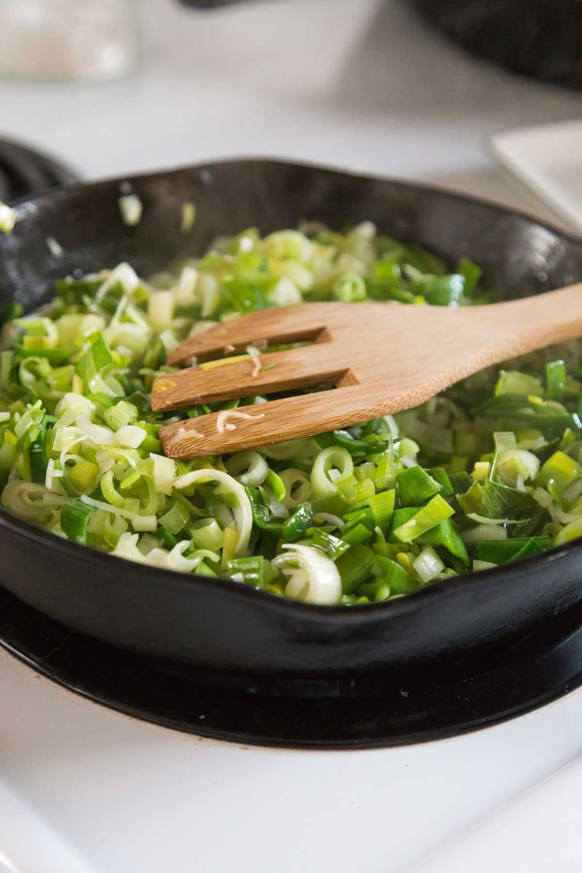 Cooking Leeks