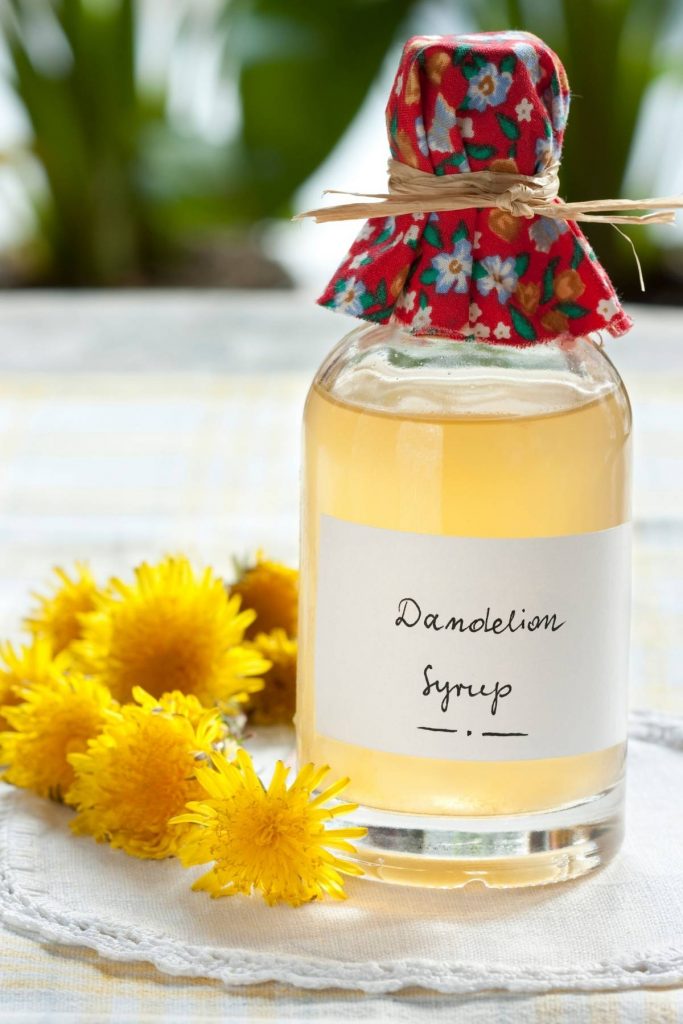 Dandelion Syrup