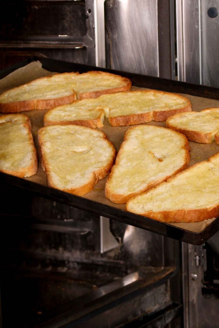 How to Toast Bread in Oven (Best Oven Toasted Bread) IzzyCooking