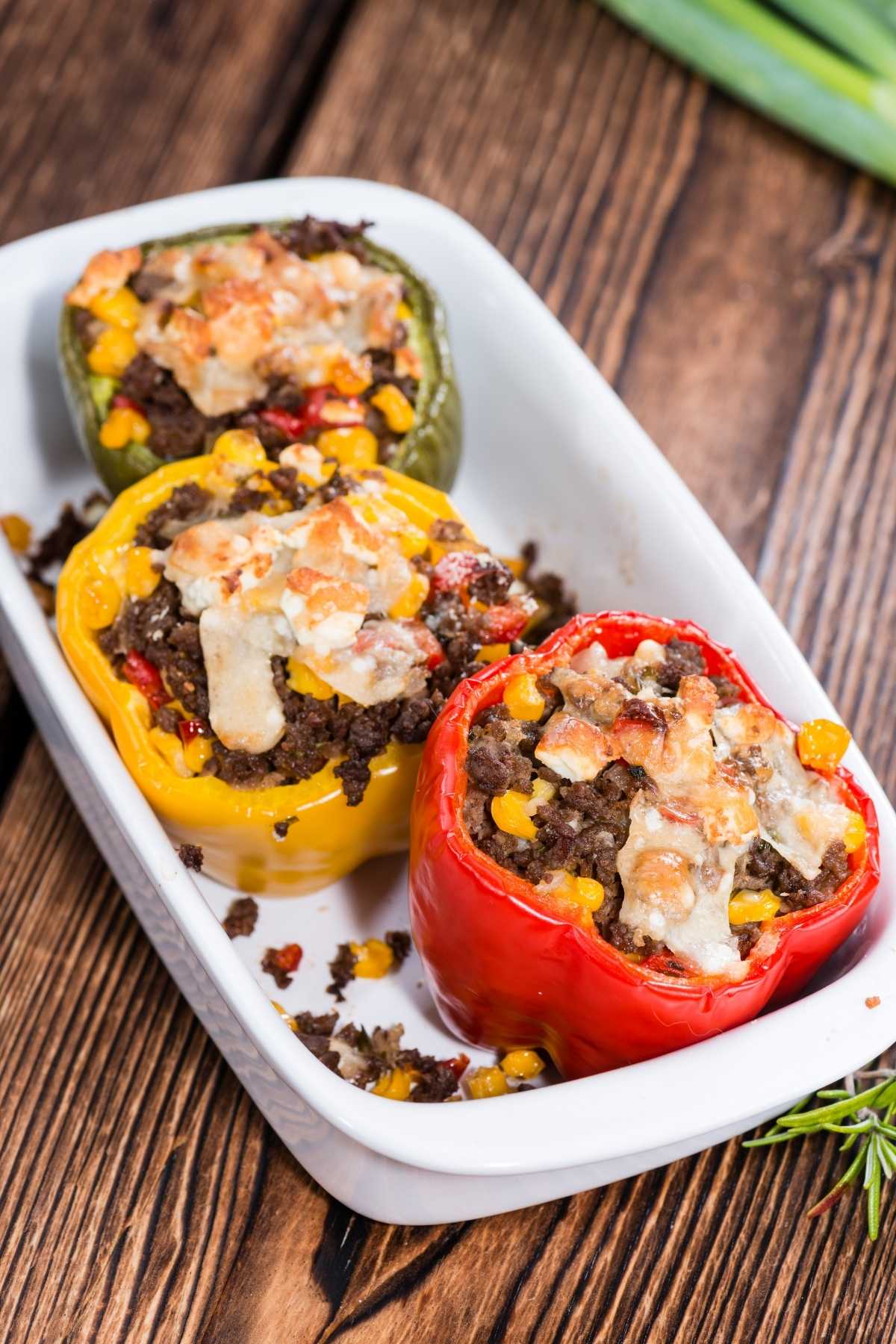 Meatloaf-Stuffed Peppers