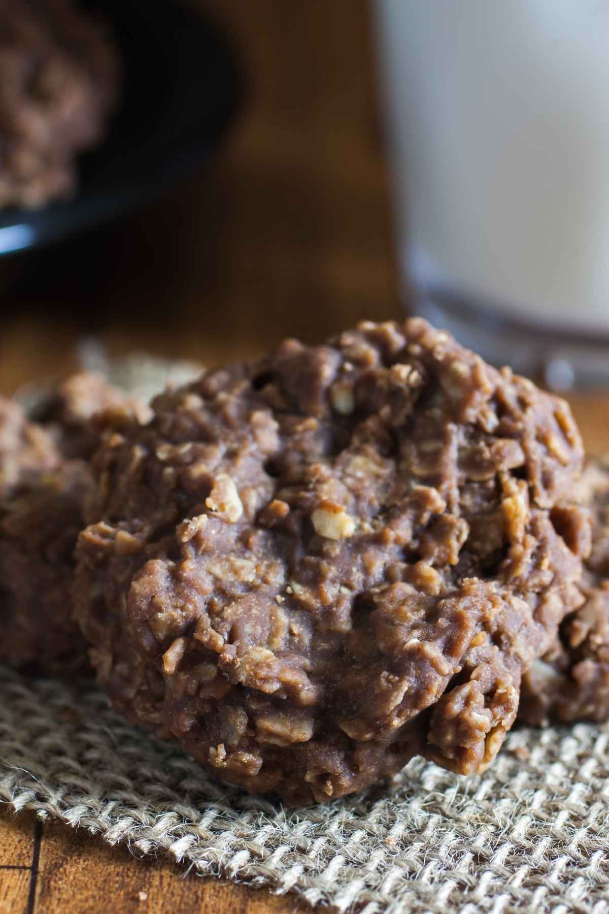 These No Bake Cookies Made without Peanut Butter are delicious and so easy to make. You can make it with or without oatmeal. There are many other variations too! They’re just as tasty as baked cookies.
