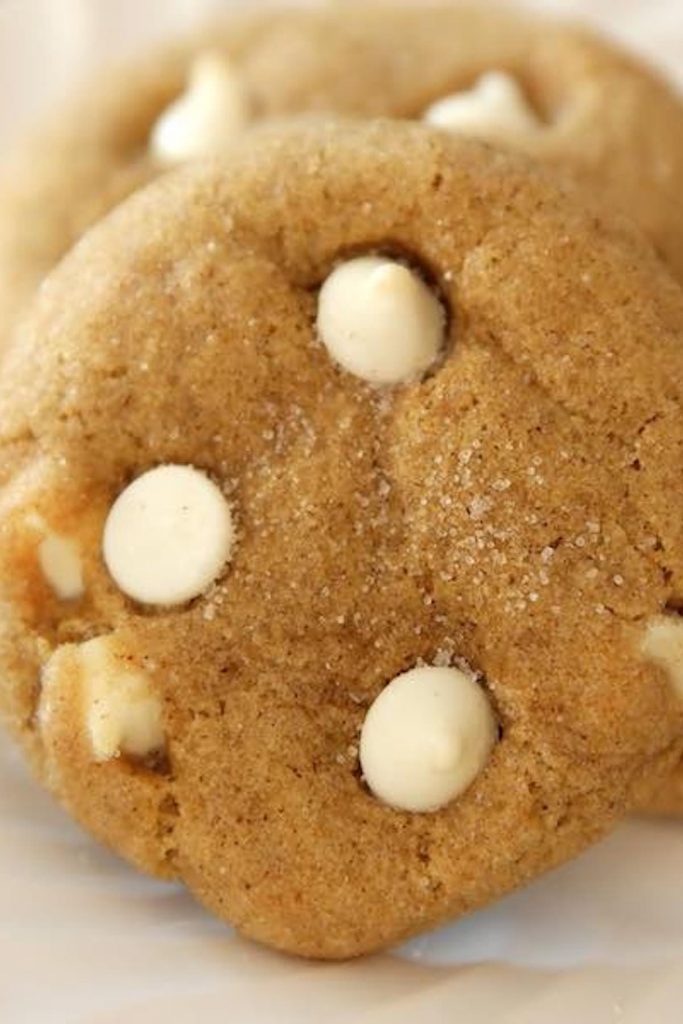 Easy White Chocolate Pumpkin Snickerdoodles 