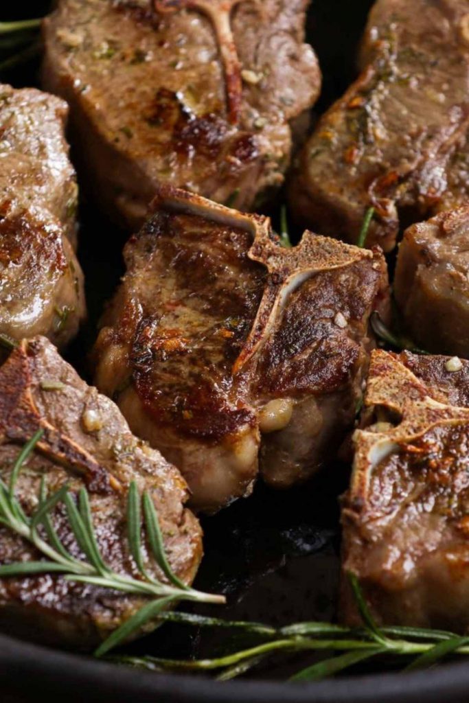 Rosemary Garlic Sous Vide Lamb Chops