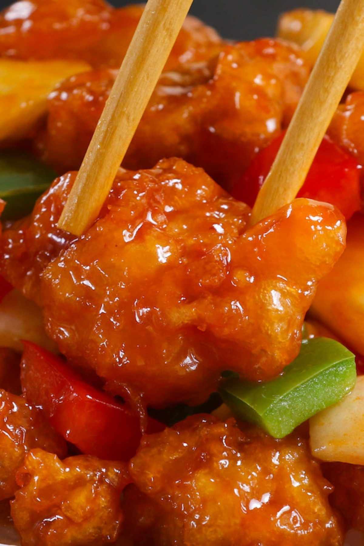 Easy Asian Chicken Recipe: Sweet and Sour Chicken-image
