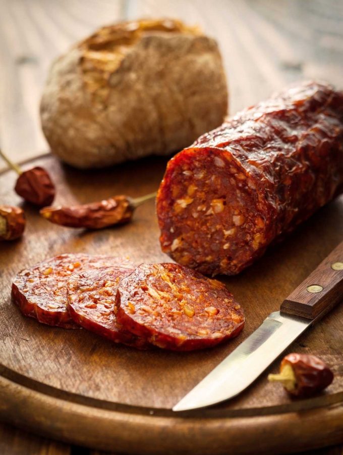 As a type of salami that is made from ground meat, it can be hard to determine exactly the type of meat that pepperoni is made out of.