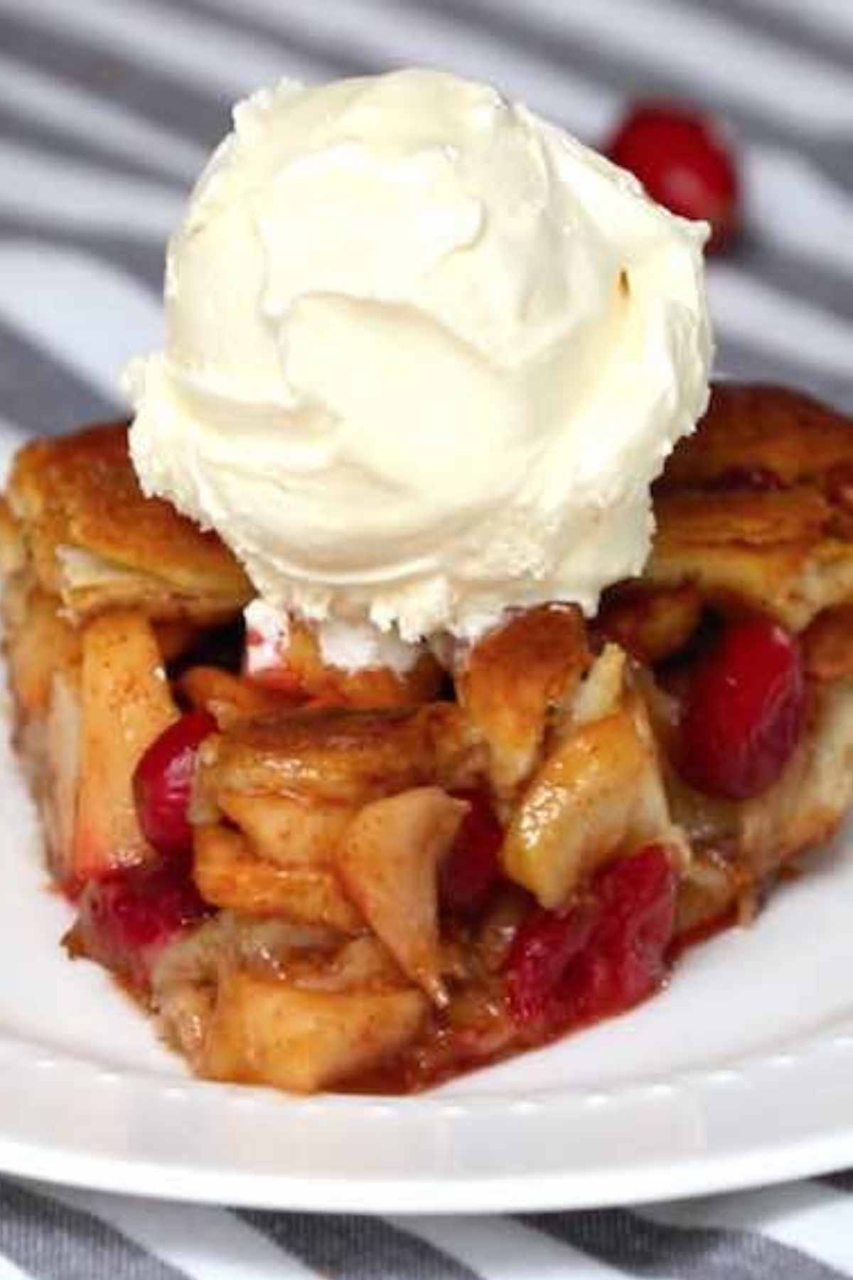 Apple Cranberry Pie