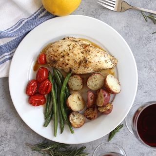 Baked Chicken Breast with Vegetables