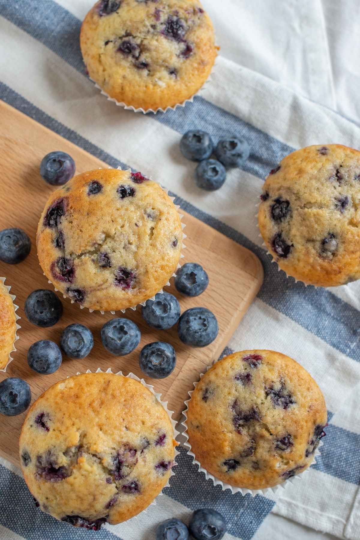 Blueberry Rice Muffins