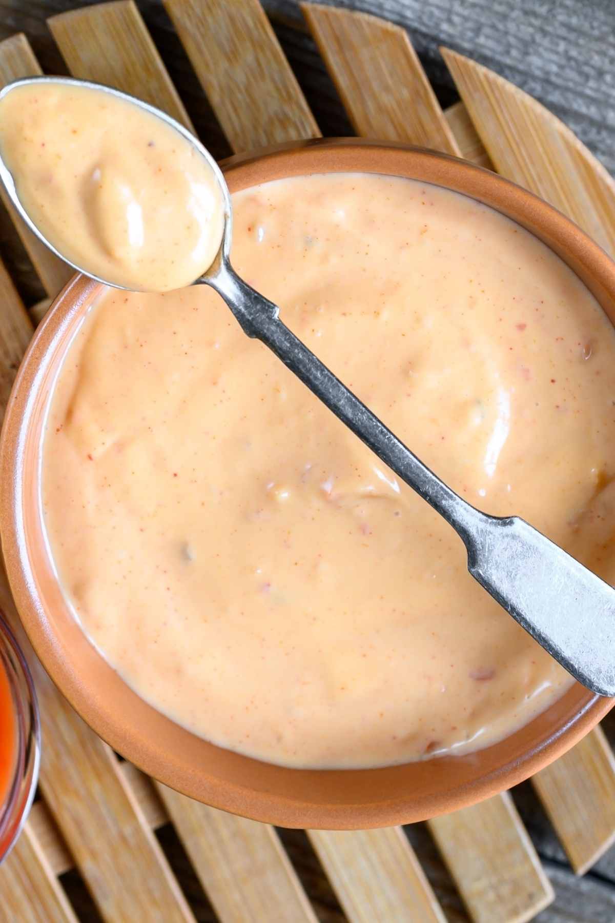 This copycat Cane’s Sauce is tangy, creamy, and full of flavor. It’s great for dipping chicken fingers, fries, or even used as a salad dressing! It rivals the sauce from Raising Cane’s restaurant.