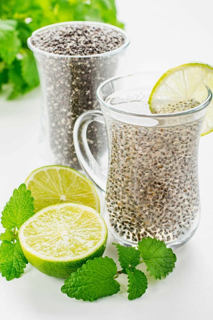 Chia Seeds Water Weight Loss Drink