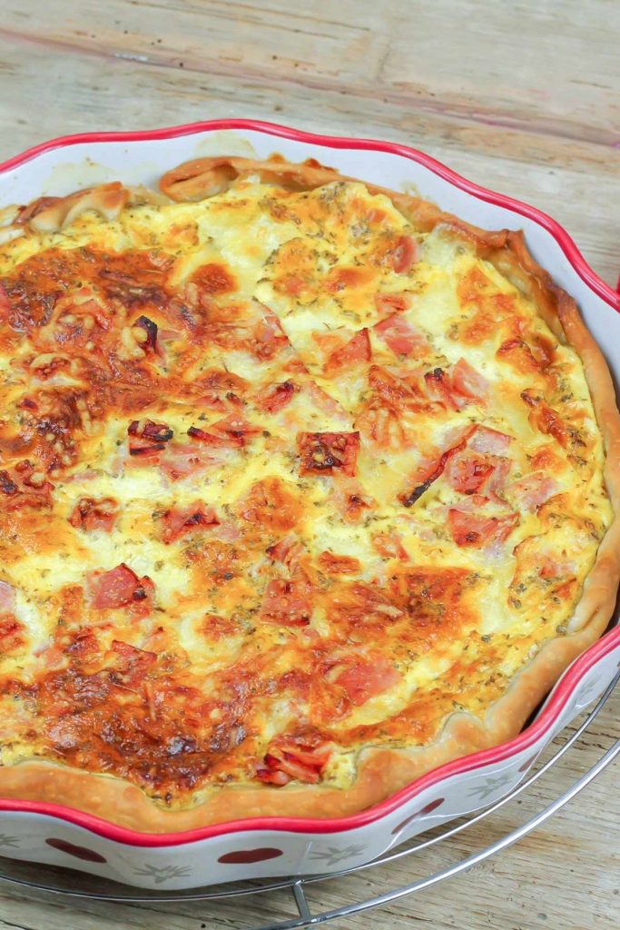 Ham and Cheese Quiche