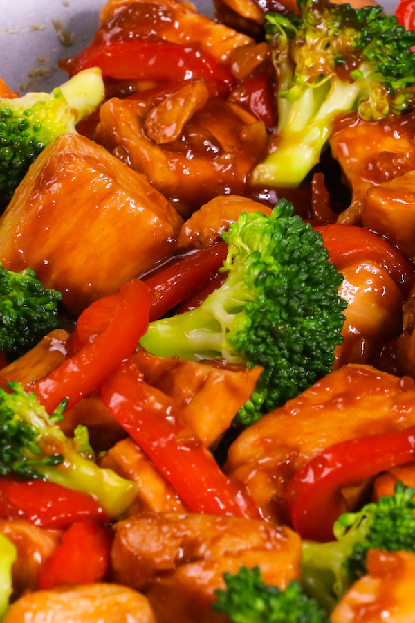 Honey Garlic Chicken Stir Fry