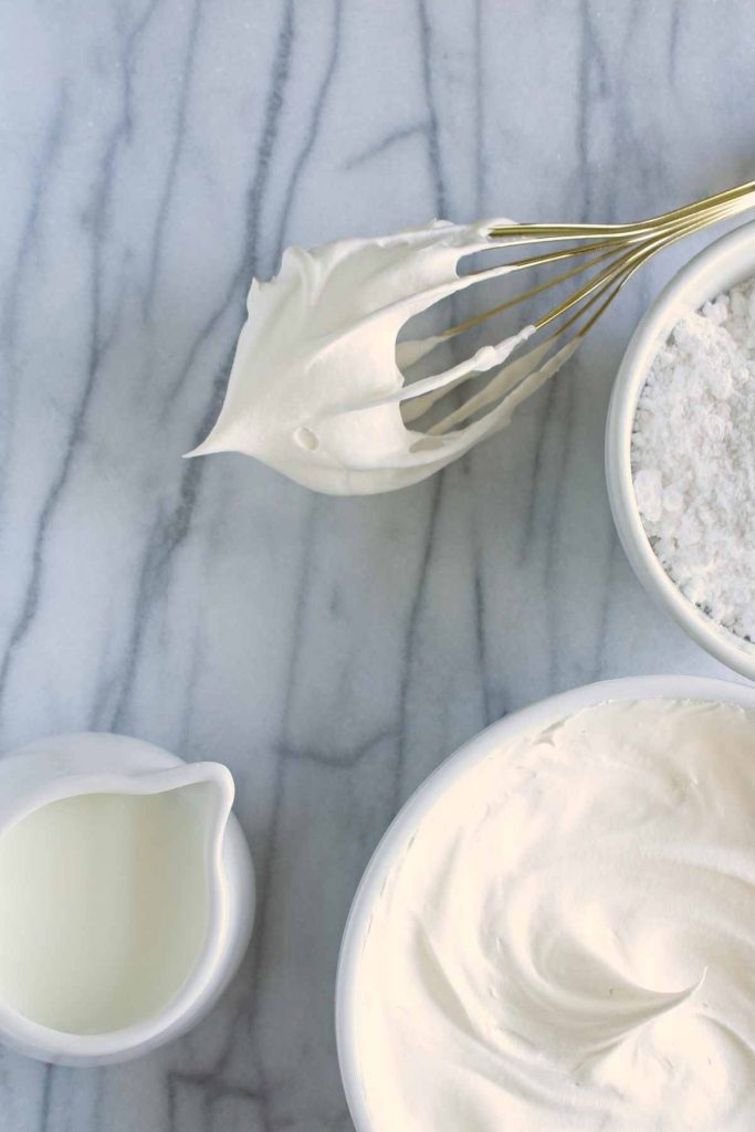 How to Make Fluffy Whipped Cream Without Heavy Cream IzzyCooking