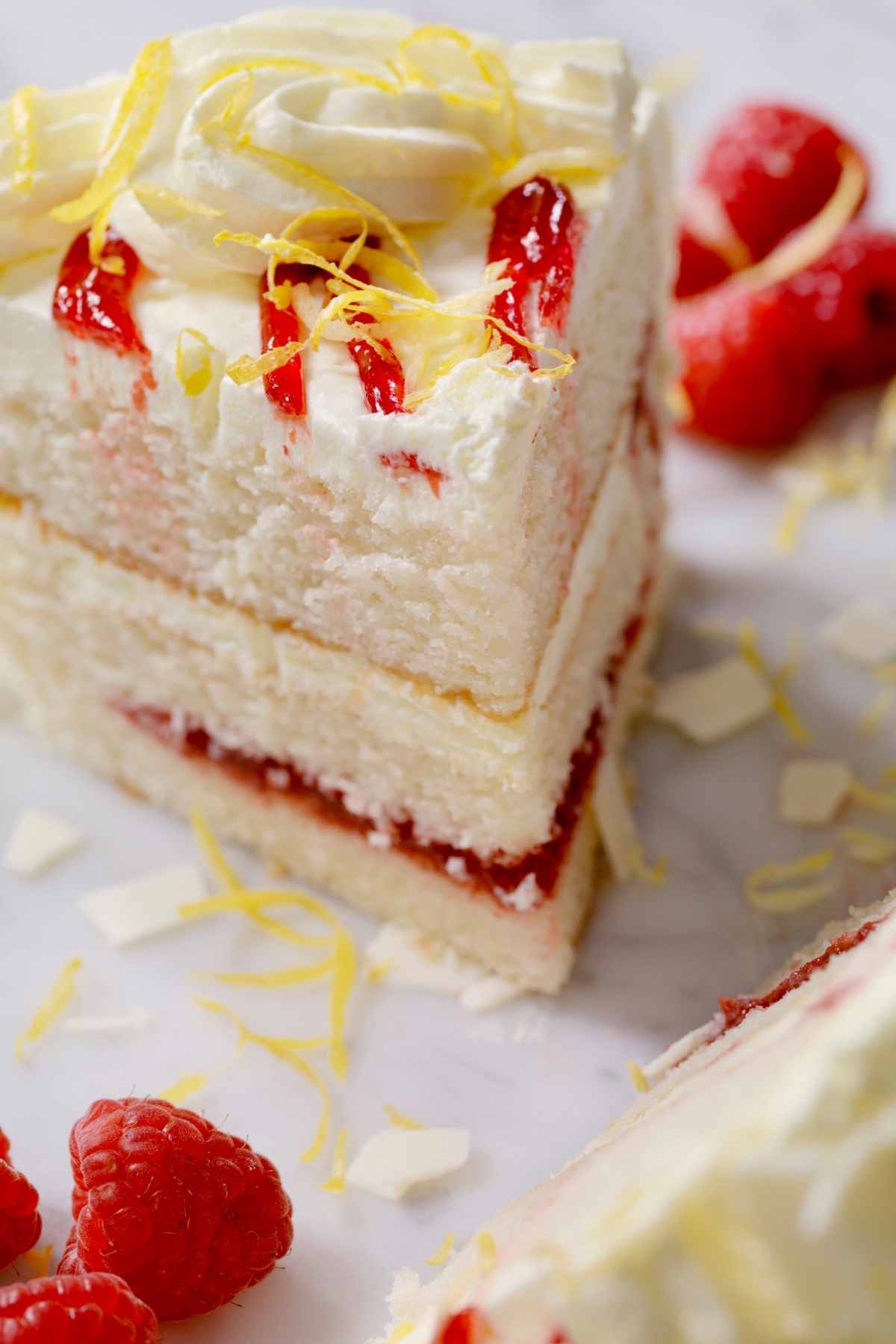 Lemon Raspberry Cake