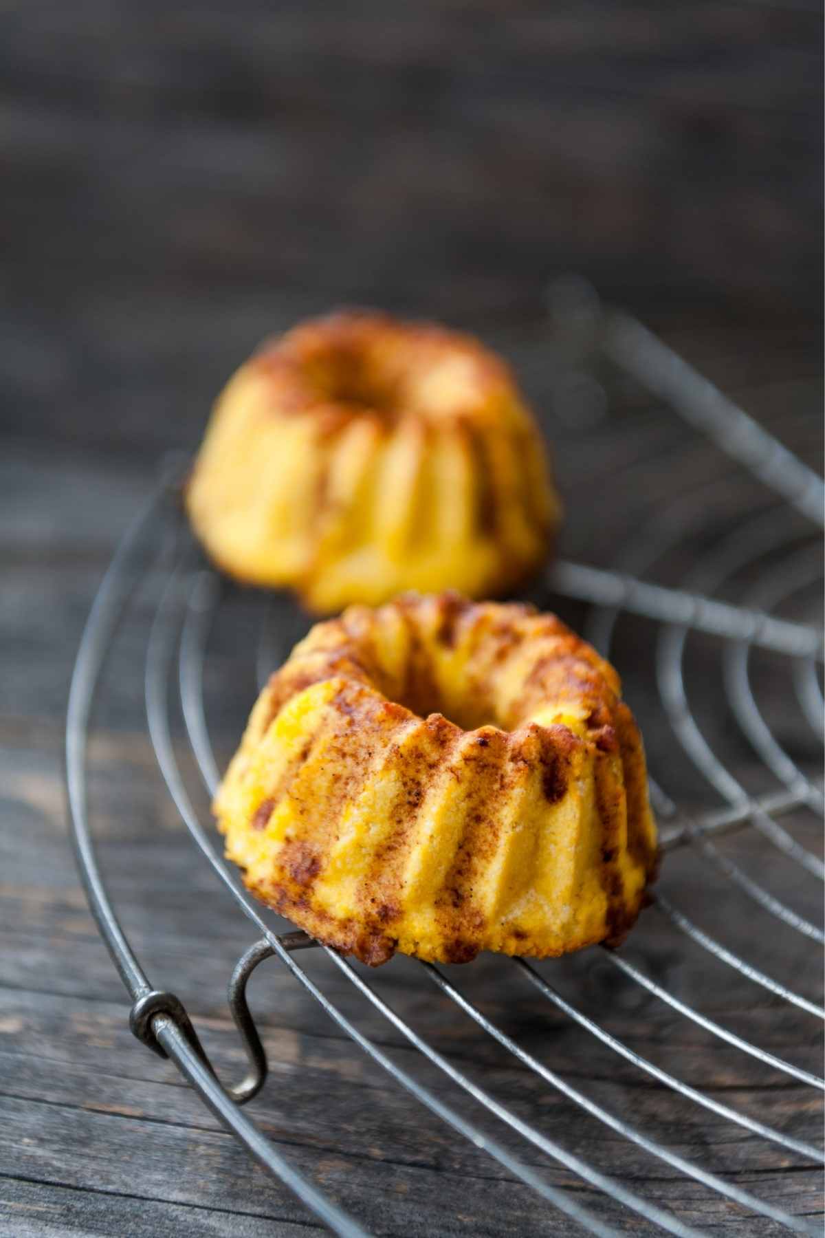 Whether you’re baking for yourself or hosting a party, mini bundt cakes are super-convenient. Because of their smaller size, your cake will be ready faster, and you’ll get to enjoy it sooner!