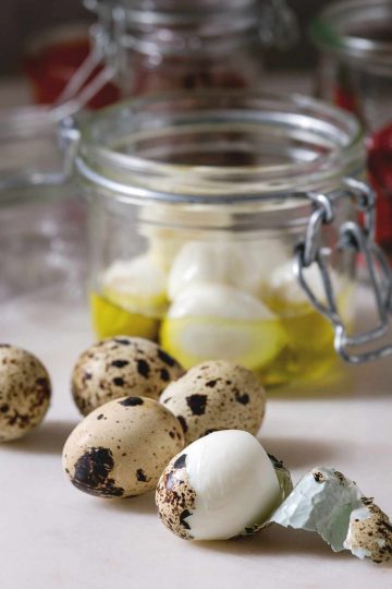 11 Best Quail Egg Recipes IzzyCooking Pickled Quail Eggs 360x540