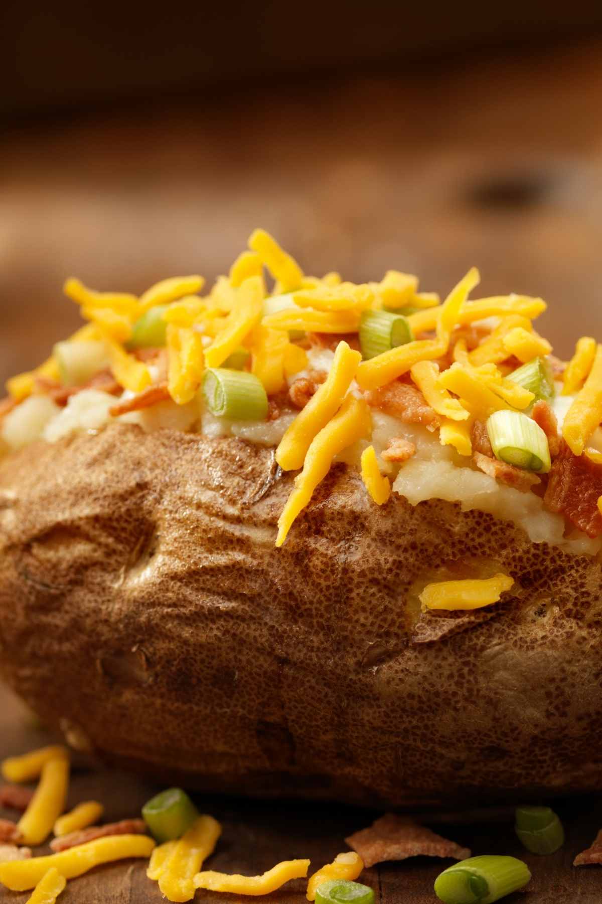 The perfect baked potato is crispy on the outside and pillowy in the middle. In this post, you’ll learn the right temperature for potatoes and how long to bake them for the best result. Enjoy the perfect baked potato every time!