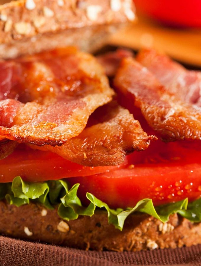 The next time you have delicious fresh tomatoes on hand, whether they’re from your own garden or the local farmer’s market, make yourself a tasty bacon, lettuce, and Tomato Sandwich. 