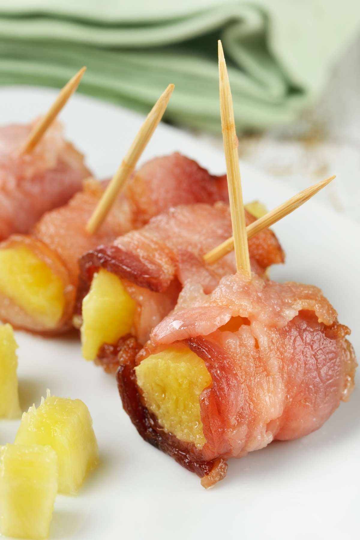 Bacon-Wrapped Pineapple Bites