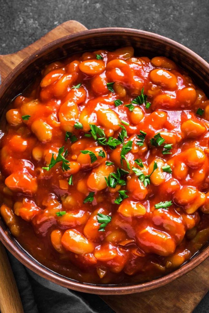 Southern Baked Beans with Ground Beef