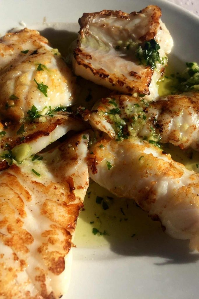 Baked Monkfish Fillet