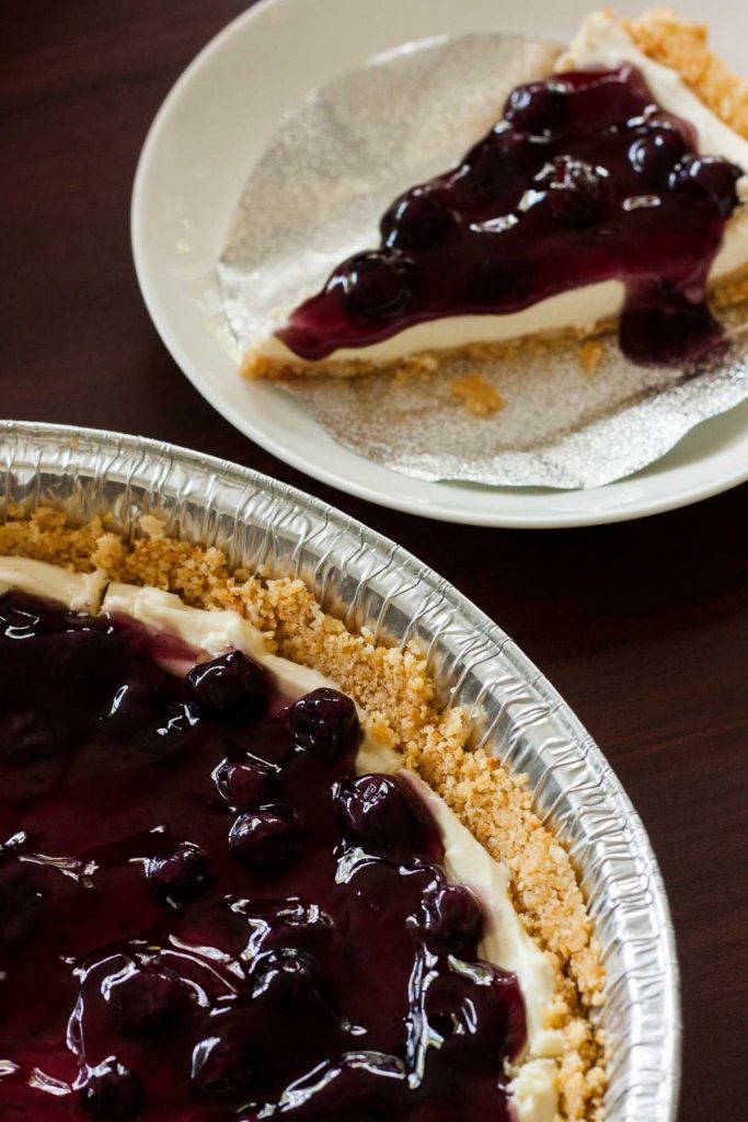 Blueberry Cream Cheese Pie